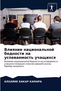 Влияние национальной бедности на успева