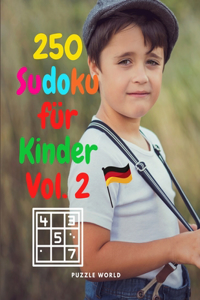 250 Sudoku für Kinder Vol. 2