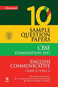 CBSE 10 Sample Question Paper - English Communicative For Class 10Th Term-Ii