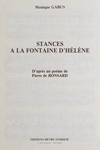 Stance a la fontaine d'helene --- voix moyennes et piano