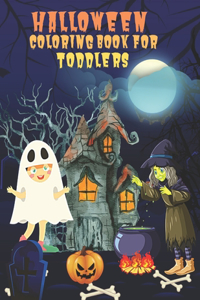 Halloween Coloring Book For Toddlers
