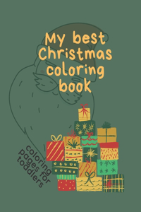 My Best Christmas Coloring Book Coloring Pages for Toddlers