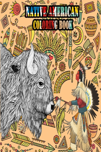 Native American Coloring Book