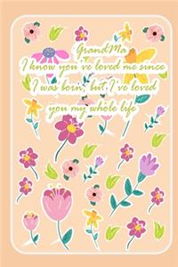 GrandMa I know you've loved me since I was born ..