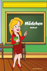 Mädchen-Malbuch