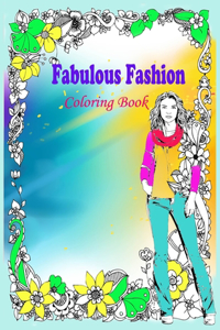 Fabulous Fashion Coloring Book