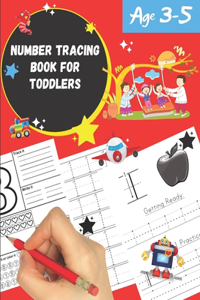 Number tracing Book For Toddlers Age 3-5