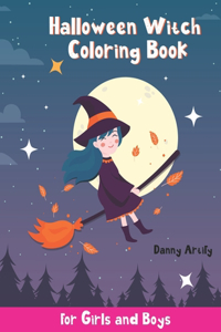 Halloween Witch Coloring Book