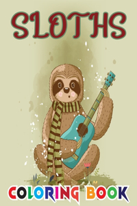 Sloths Coloring Book