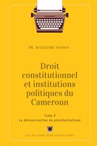 Droit constitutionnel et institutions politiques du Cameroun