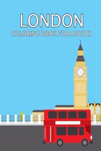 London Coloring Book For Adults