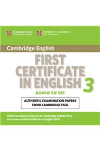 Cambridge First Certificate in English 3 for Updated Exam Au