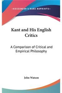 Kant and His English Critics