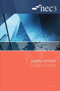 Nec3 Supply Contract Guidance Notes