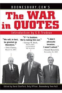 Doonesbury.Com's the War in Quotes