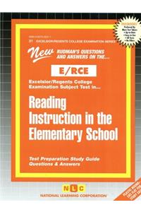 Reading Instruction in the Elementary School