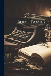 Budd Family.