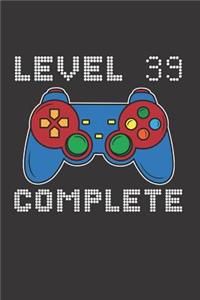 Level 39 Complete