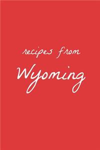 Recipes from Wyoming