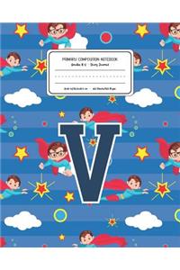 Primary Composition Notebook Grades K-2 Story Journal V