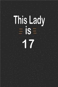 This lady is 17