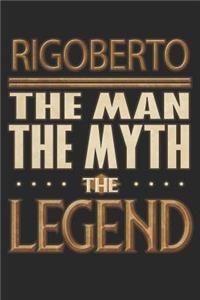 Rigoberto The Man The Myth The Legend