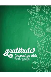 Gratitude journal for kids with prompts