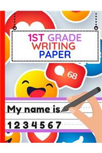 1st Grade Writing Paper