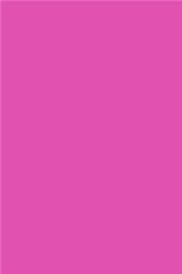 Simple Magenta Color Notebook