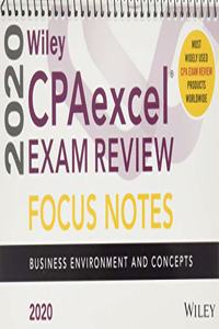 Wiley CPAexcel Exam Review 2020 Focus Notes