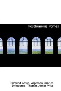 Posthumous Pomes