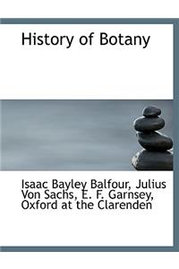 History of Botany