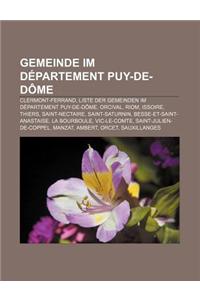 Gemeinde Im Departement Puy-de-Dome