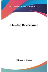 Plantae Bakerianae