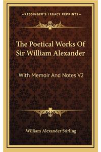 Poetical Works of Sir William Alexander