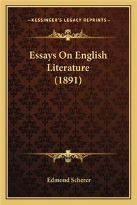 Essays on English Literature (1891)