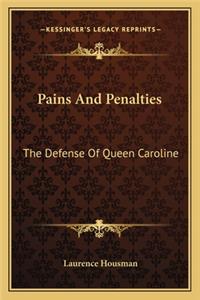 Pains and Penalties
