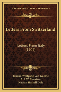 Letters from Switzerland