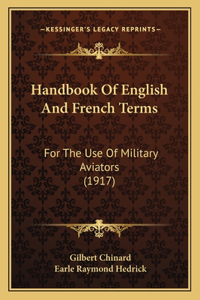 Handbook Of English And French Terms