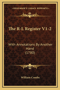 The R-L Register V1-2