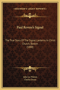 Paul Revere's Signal