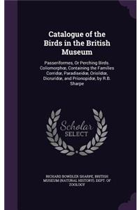 Catalogue of the Birds in the British Museum