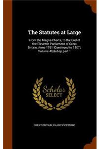 The Statutes at Large