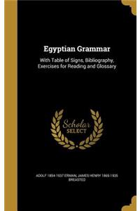 Egyptian Grammar