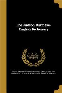 The Judson Burmese-English Dictionary