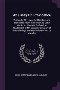 An Essay On Providence