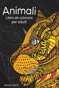 Animali Libro da colorare per adulti