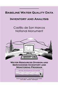 Baseline Water Quality Data Inventory and Analysis