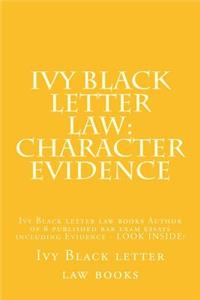 Ivy Black letter law