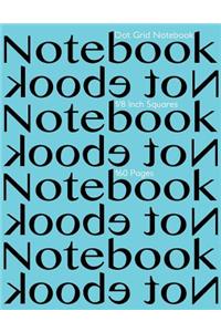 Dot Grid Notebook 1/8 Inch Squares 160 pages